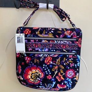 Vera Bradley Triple Zip Hipster bag